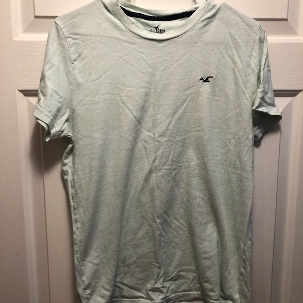 Hollister Must Have Collection Light Green Short Sleeve Tee, Size S